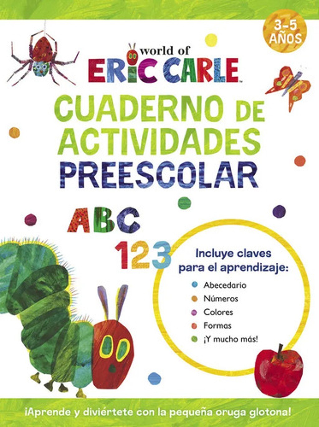 Cuaderno De Actividades Preescolar, De Carle, Eric. Editorial Beascoa, Tapa Blanda En Español, 2024