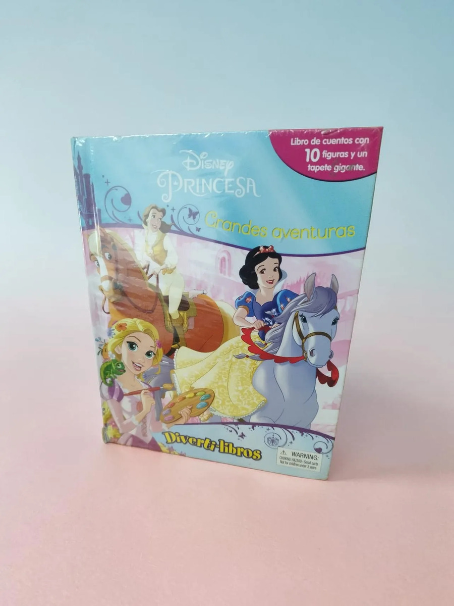 Princesas Grandes Aventuras Diverti-libros (con Detalle)