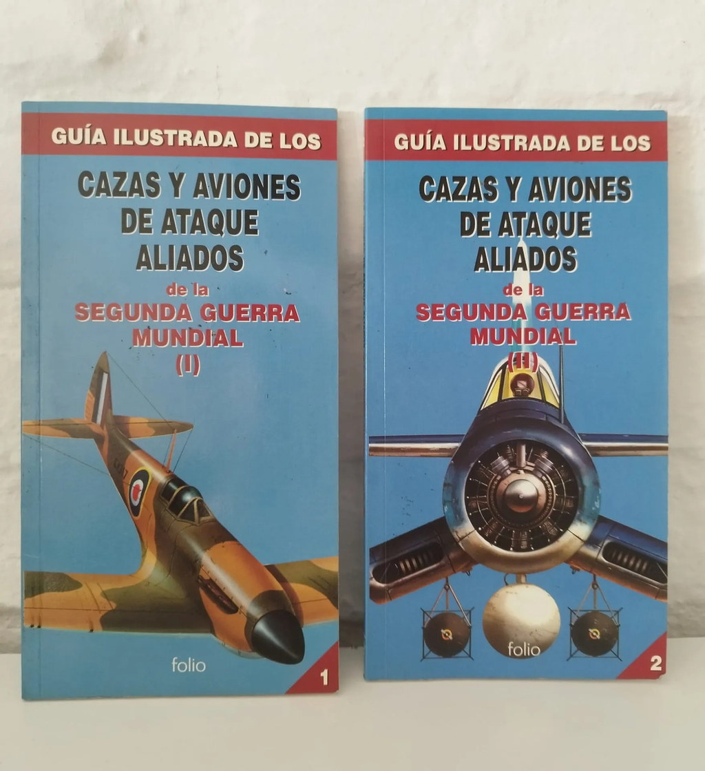 Libros Aviones Segunda Guerra Mundial Aliados Guia Ilustrada