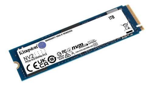 Disco Sólido Ssd Interno Kingston Nv2 Snv2s/1tb Azul Azul