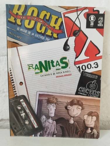 Ranitas Libro Rock Uruguayo Nicolás Peruzzo Ninfa Comics