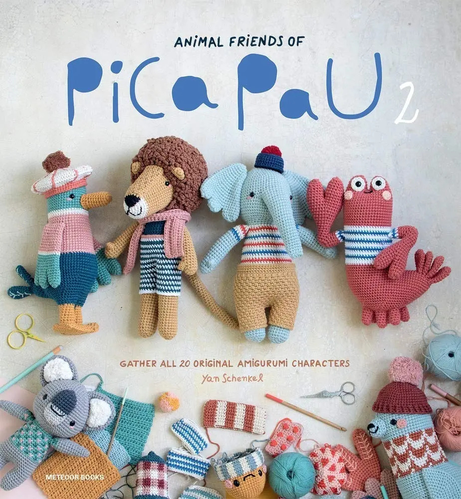 Libro Banda Pica Pau 2 Amigurumi Crochet Yan Schenkel