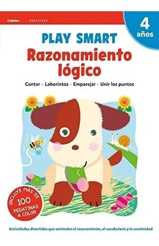 Libro - Play Smart : Razonamiento Lógico. 4 Años