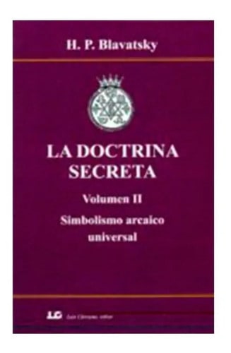 Libro - La Doctrina Secreta (v.2). - H.p. Blavatsky