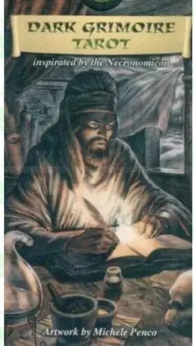 Cartas - Dark Grimoire Tarot Inspirado En El Necronomicón