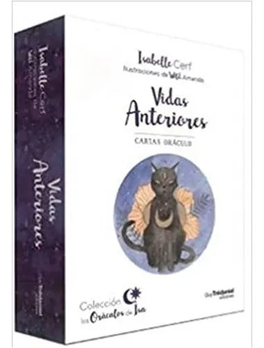 Oraculo Vidas Anteriores Cartas + Libro Guía Isabelle Cerf
