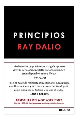 Ray Dalio Principios Tapa Dura Tela
