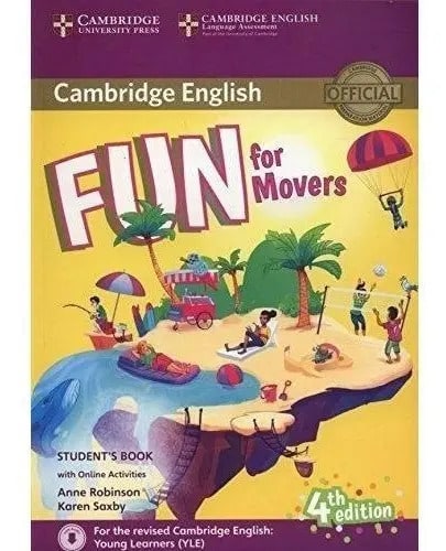 Fun For Movers Students Book With Download Audio Cambridge En Inglés 2017