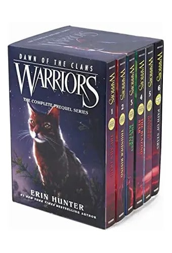 Warriors:  Dawn Of The Clans Box  1 To 6 Gatos Guerreros