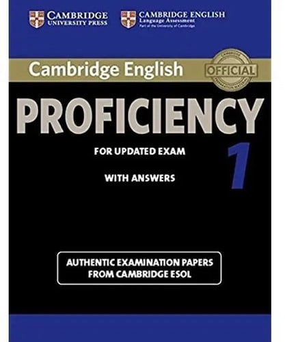 Cambridge English Proficiency 1 (updated) Self Study Pack