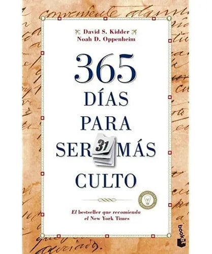 365 Días Para Ser Mas Culto - Kidder, David S.