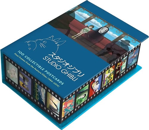 Libro Postales Studio Ghibli [ 100 Collectible Postcar ] Box