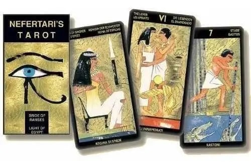 Tarot De Nefertitis (libro + Cartas) - Td, Lo Scarabeo