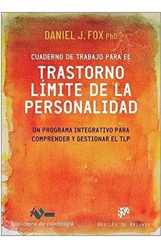 Libro Cuaderno De Trabajo Para El Trastorno Limte De Pers...