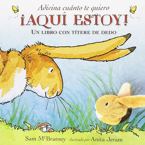 Adivina Cuánto Te Quiero ¡aquí Estoy! Titere Dedo