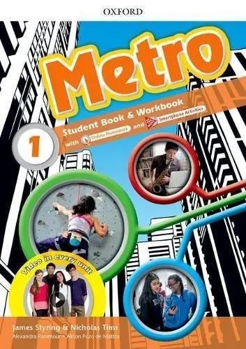 Metro 1 - Student´s Book And Workbook Pack - Oxford