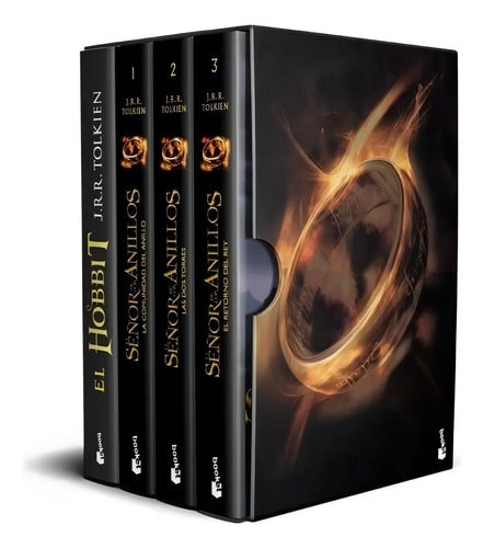 Saga El Señor De Los Anillos Completa + Hobbit - Tolkien