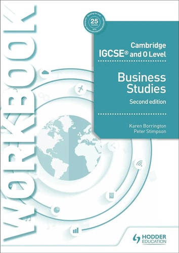 Cambridge Igcse And O Level Business Studies Workbook 2e