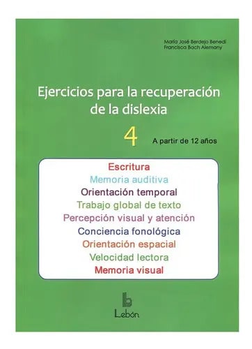 Ejercicios Para La Recuperacion De La Dislexia 4 (12 Años)