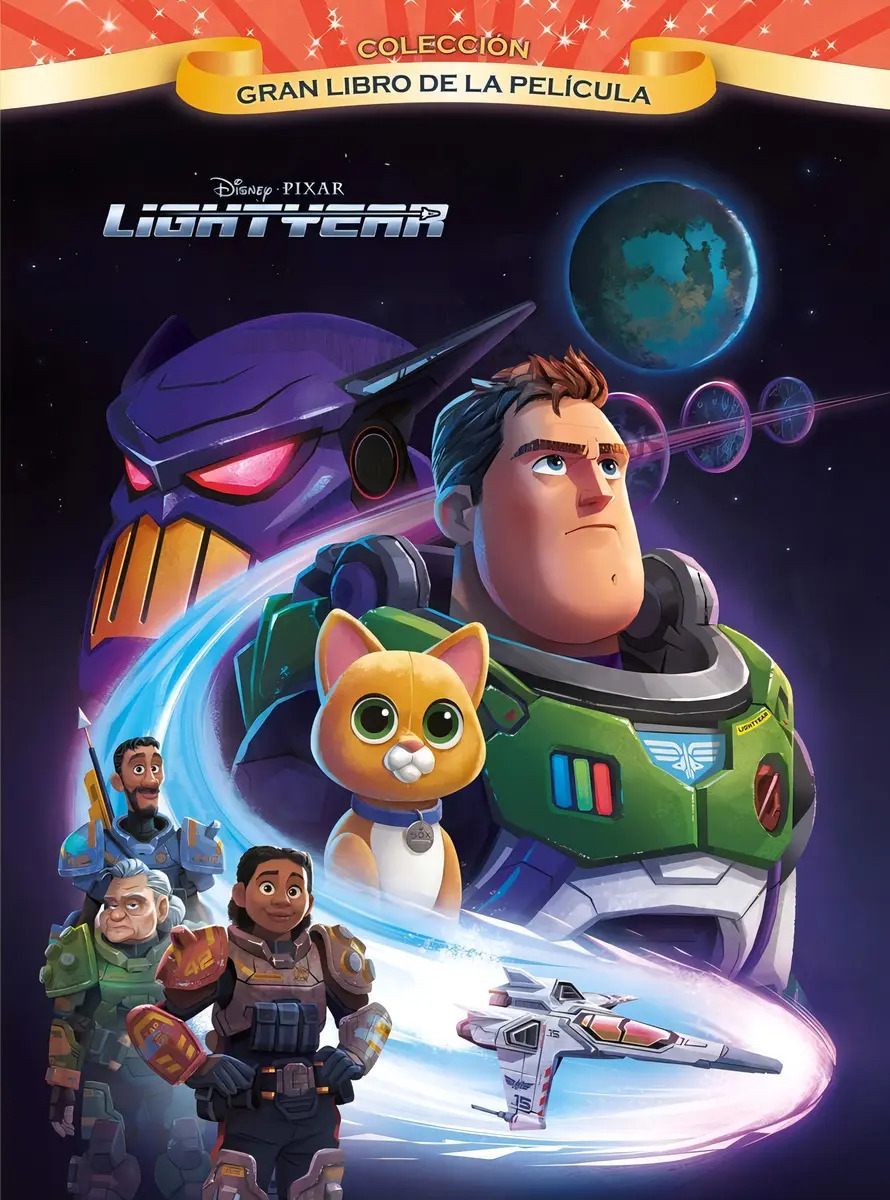 Lightyear. Gran Libro De La Pelicula, De Disney. Pixar. Editorial Libros Disney En Español
