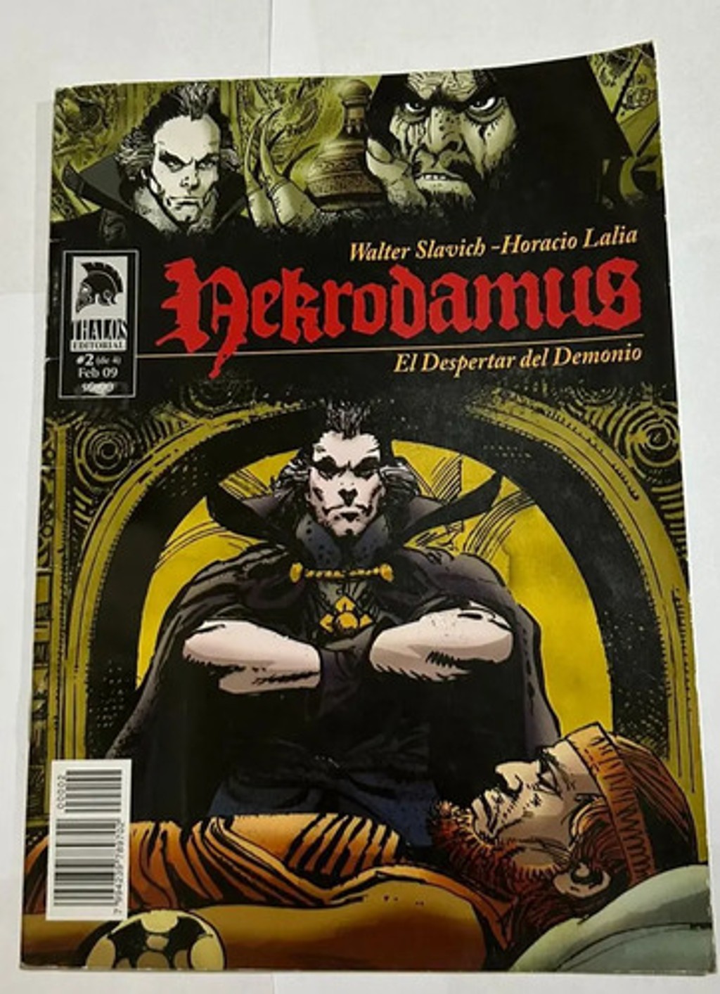 Nekrodamus - El Despertar Del Demonio #2 Comic Lalia Thalos
