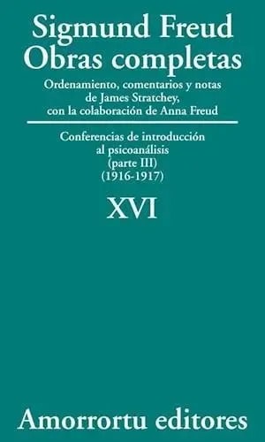 Sigmund Freud Obras Completas Xvi Psicologia Psicoanalisis