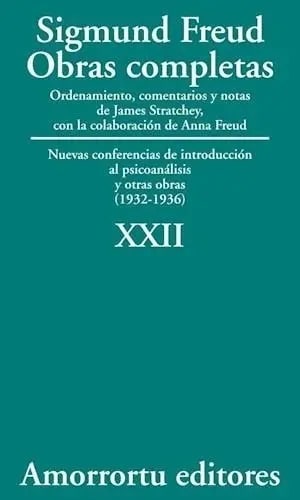 Obras Completas - Freud 22 Nuevas Psicologia Psicoanalisis