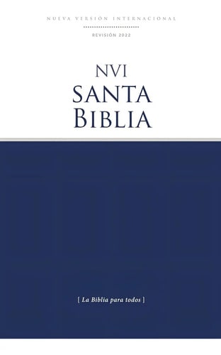 Nvi, Santa Biblia Edición Económica Nueva Versión: 1, De Nueva Versión Internacional. 1, Vol. 1. Editorial Vida, Tapa Blanda, Edición 1 En Español, 2023