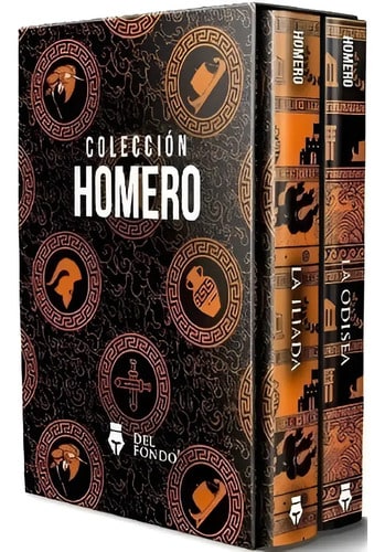 Colección La Ilíada La Odisea Box Set Homero Grecia Griegos