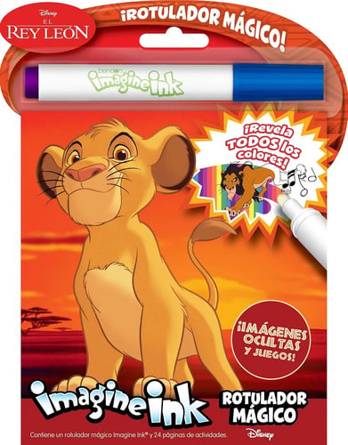 El Rey León Rotulador Mágico Libro Actividades Interactivo
