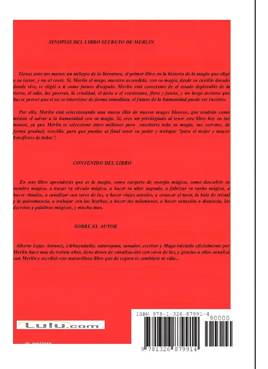 El Libro Secreto De Merlin: Manual Para Convertirte En Mago