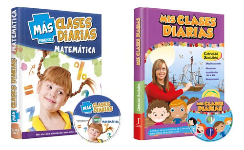Más Clases Diarias - Matemática + Cs. Sociales (1° Ciclo)