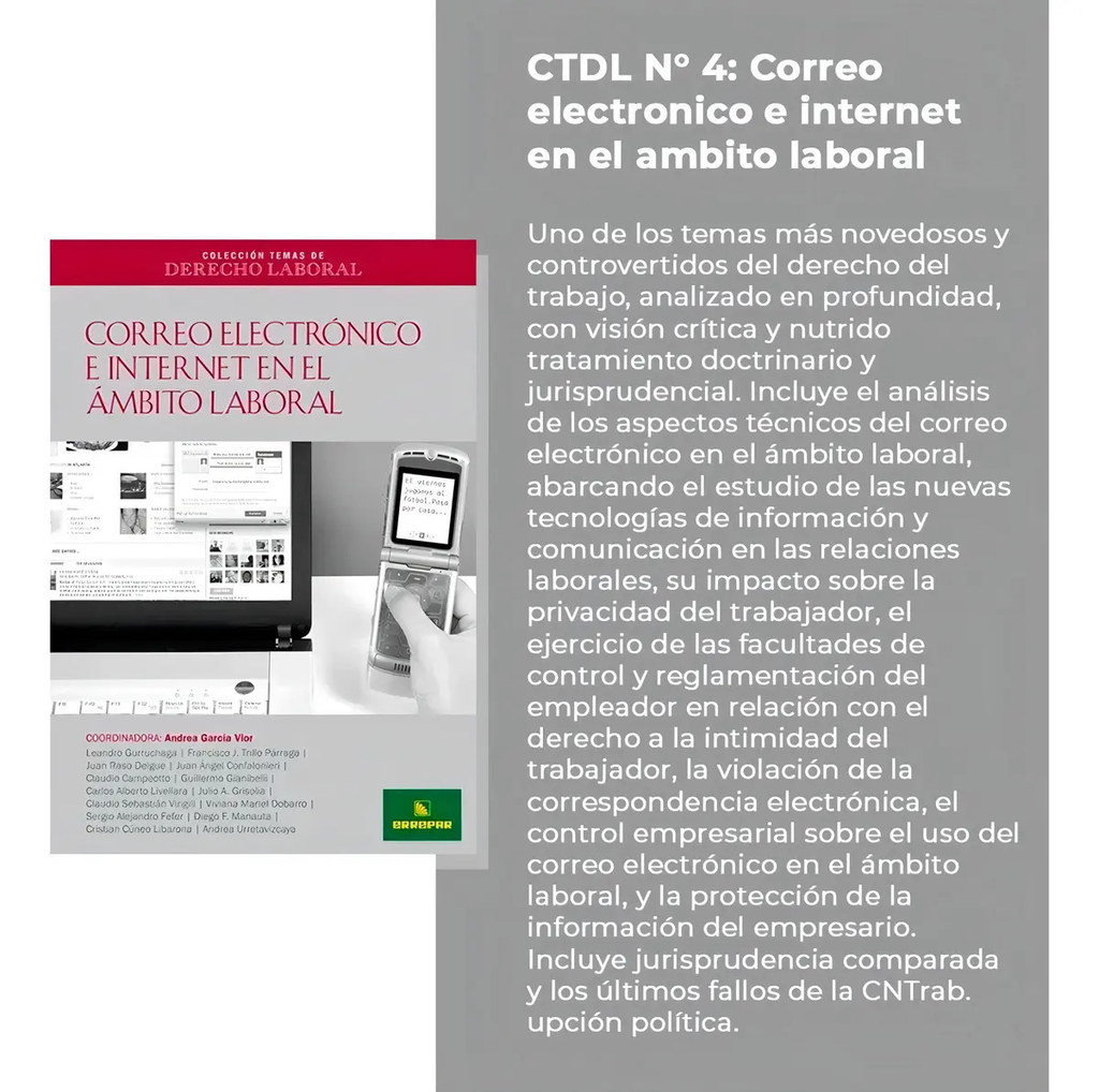 Ctdl 4: Correo Electronico E Internet En El Ambito Laboral