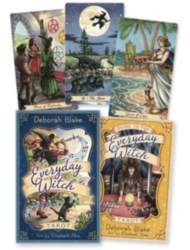 Tarot Everyday Witch: Libro + Cartas Inglés Original