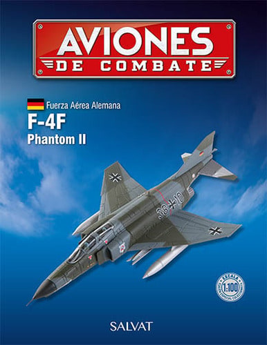 Fascículo 4 + F-4f Phantom Ii Aviones De Combate Nº 4 Gris Oscuro