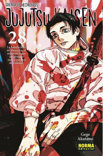 Jujutsu Kaisen 28: La Batalla Final De Shinjuku, El Siniestro Lugar Inhabitado - Nueve Piedras De Ventaja, De Akutami, Gege., Vol. 28. Editorial Norma Editorial, S.a. En Español, 2025