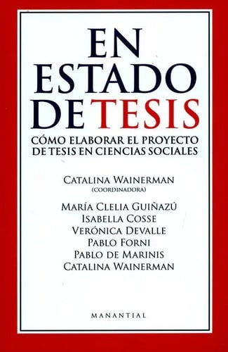 En Estado De Tesis Como Elaborar El Proyecto