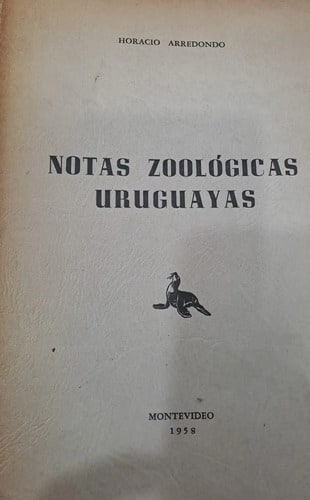 Notas Zoologicas Uruguayas Usado