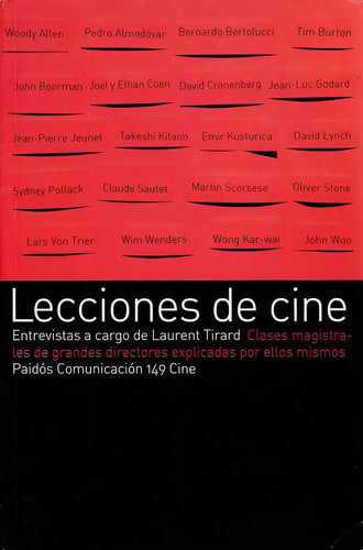 Lecciones De Cine, De Laurent Tirard. Editorial Paidos Iberica Ediciones En Español
