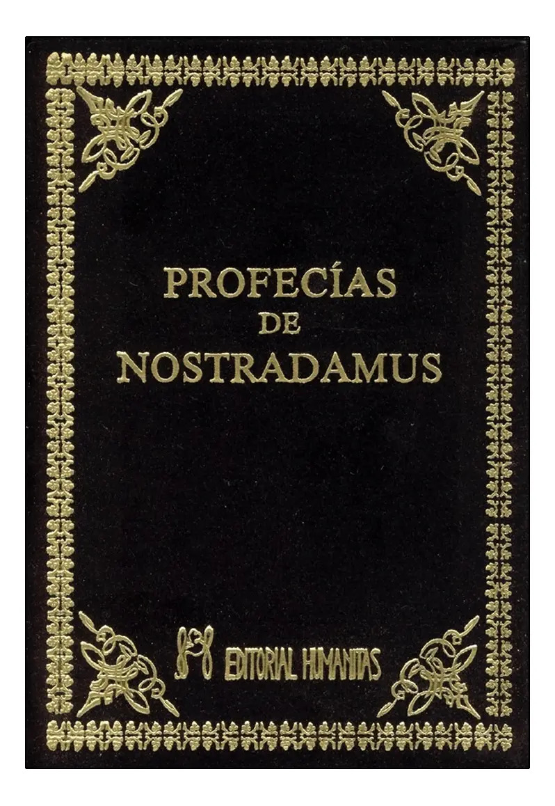 Profecias De Nostradamus - Tapa Dura Aterciopelada
