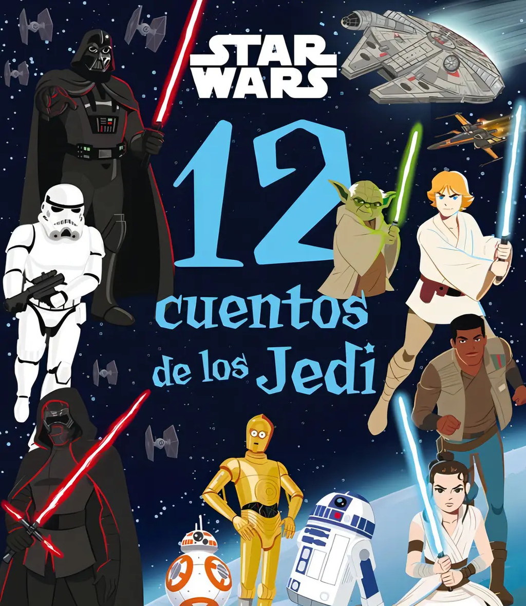 12 Cuentos De Los Jedi, De Star Wars. Star Wars, Vol. 1. Editorial Planeta Junior, Tapa Blanda En Español, 2024