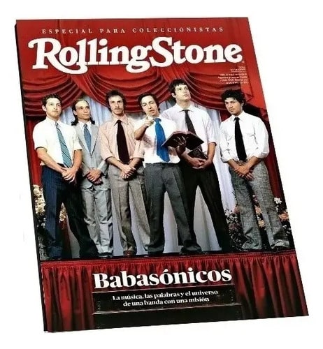 Revista Rolling Stone Babasónicos : Desfachatados Pop