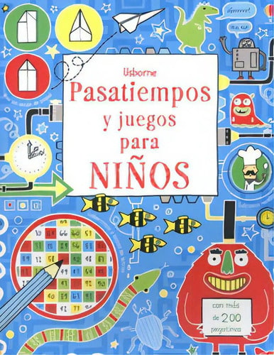 Libro: Pasatiempos Y Juegos Niños