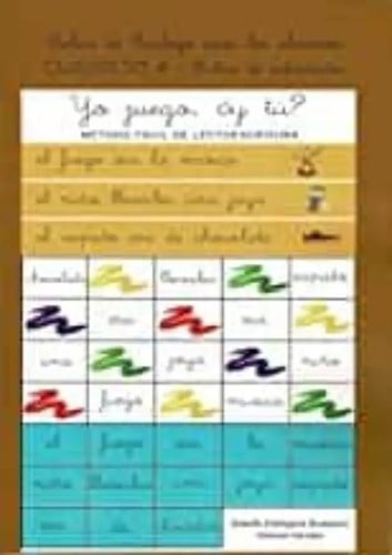 Yo Juego ¿y Tu? Método Fácil De Lectoescritura Cuaderno 4, De Josefa Campos Romero. Editorial Editorial Mandala, Tapa Blanda En Español, 2022
