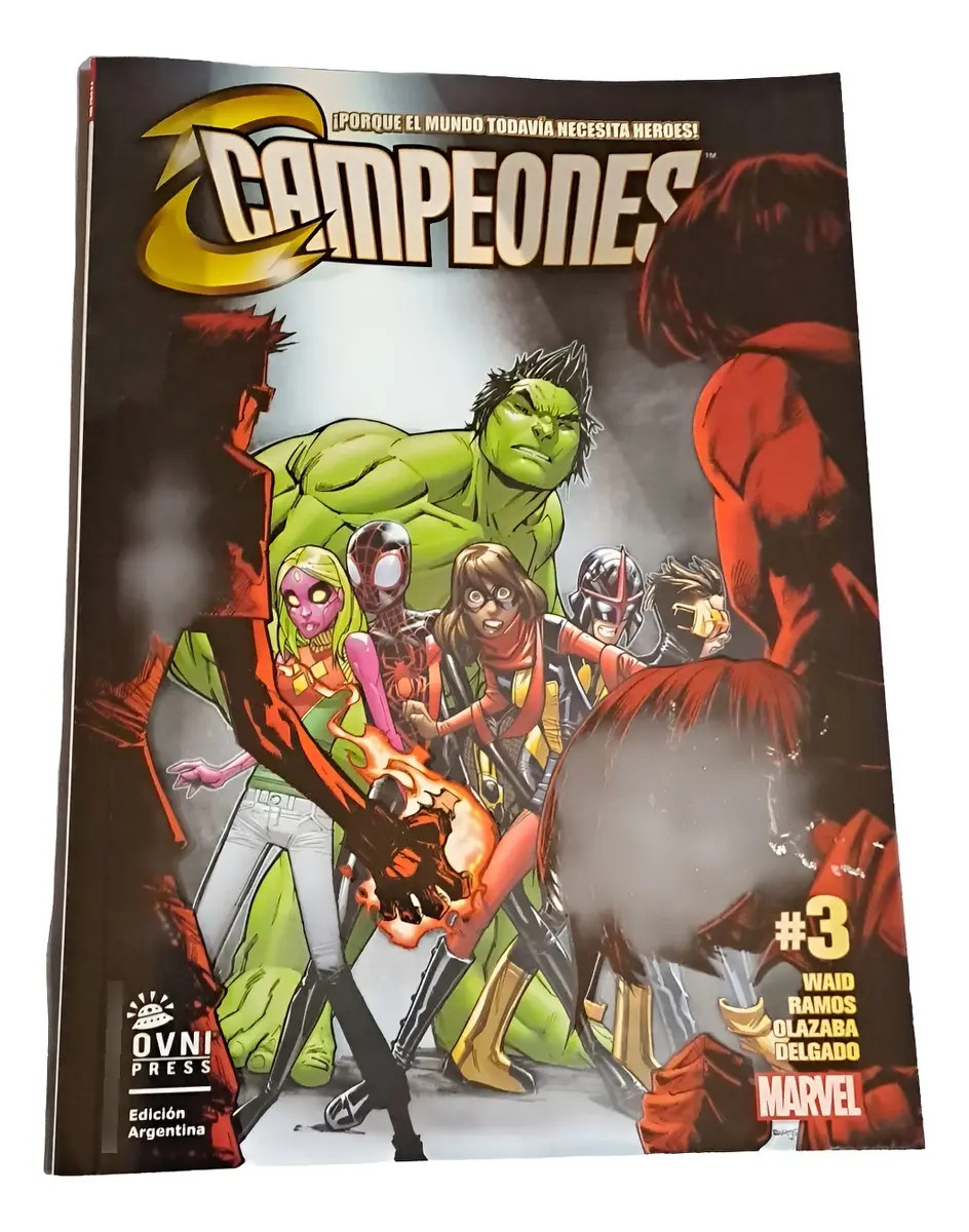 Revista Marvel Campeones # 3