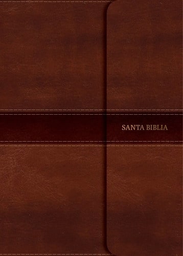 Biblia Valera 1960 Tamaño Manual. Letra Grande, Piel Fabrica
