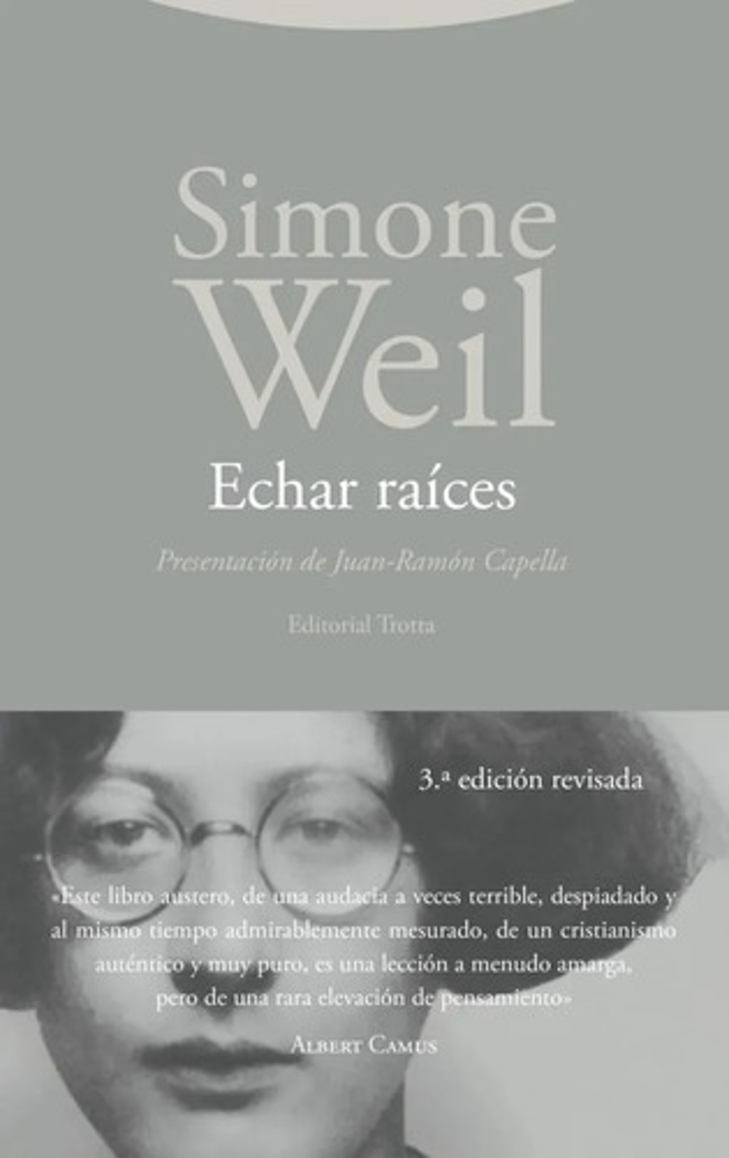 Echar Raíces Simone Weil Ensayo Filosofía