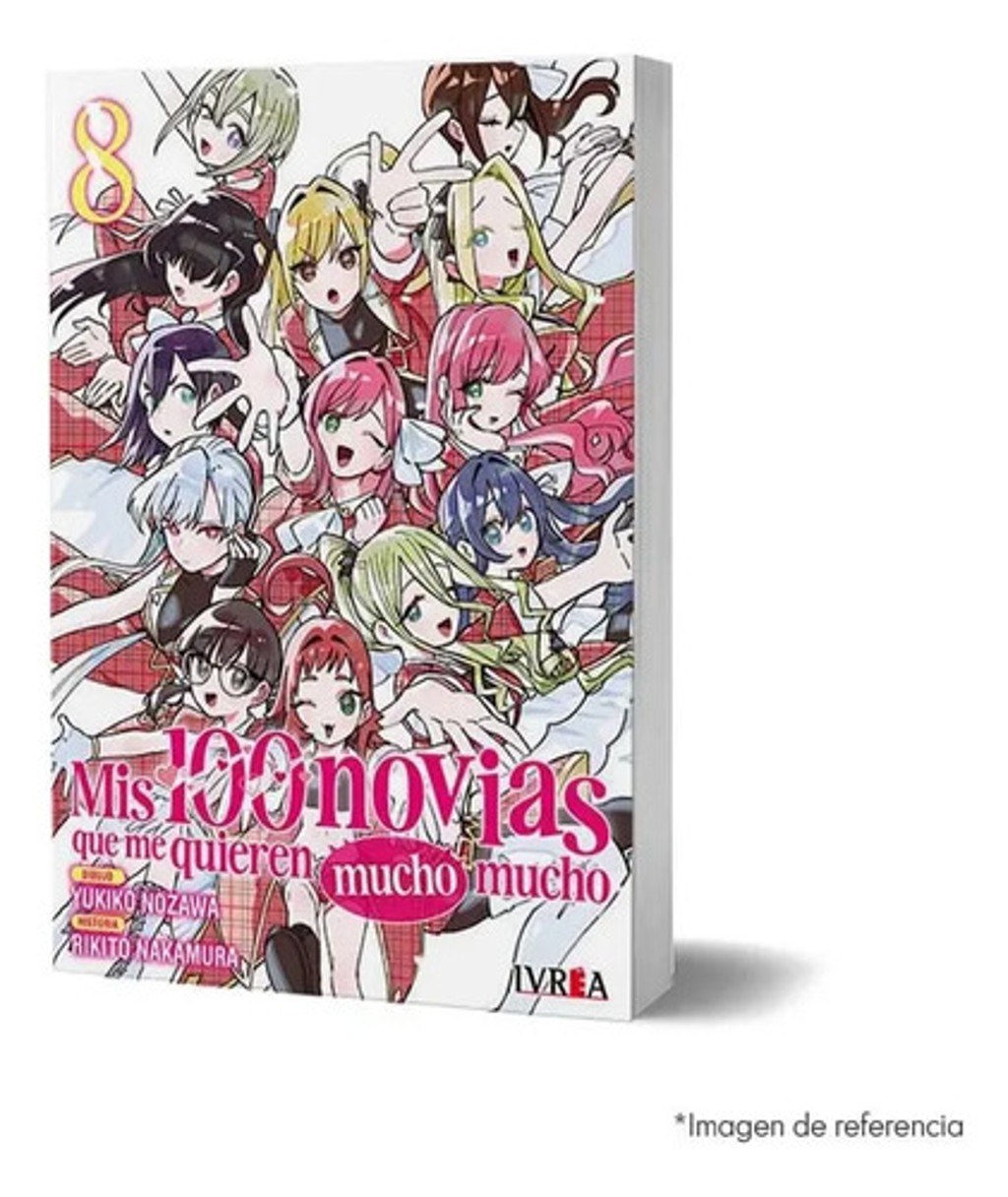 Mis 100 Novias 8 Manga Harem Anime Light Novel