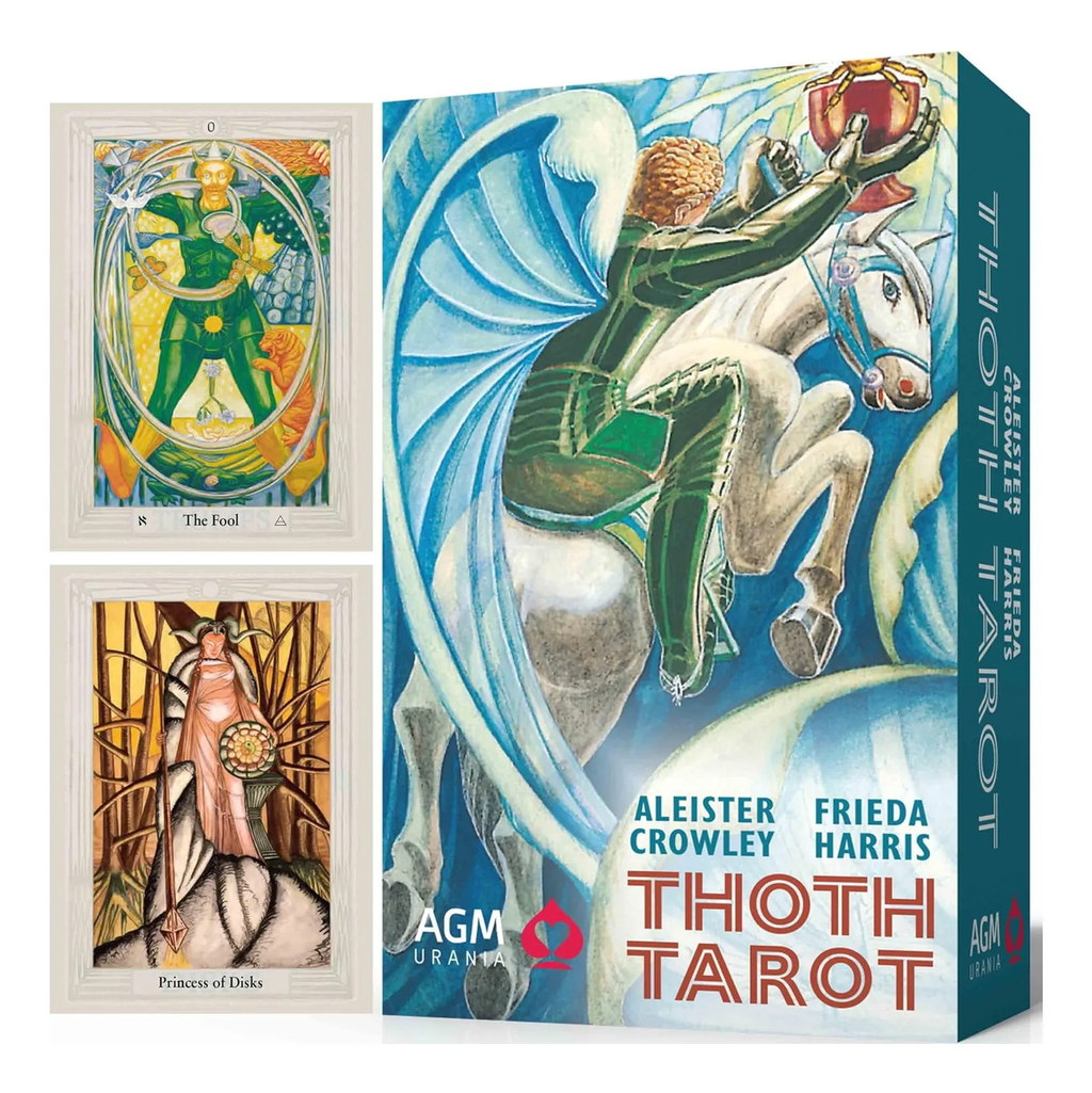 Tarot Thoth Aleister Crowley Deluxe 78 Cartas Inglés