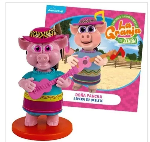 Canciones Y Audiocuentos De La Granja De Zenón: Doña Pancha Espera Su Ukulele, De La Granja De Zenon. La Granja De Zenón, Vol. 1. Editorial Luppa Solutions Sl, Tapa Blanda En Español